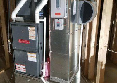 Basement remodel new ductwork Zoning system and new equipment3