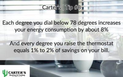 Energy Saving Tip #8