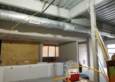 Carters HVAC Portfolio commercial project at Jukes Ales