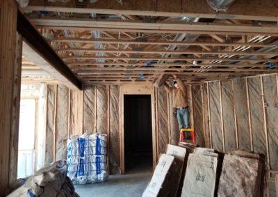 new construction house 240th and Q street area geothermal systems ductwork5 scaled