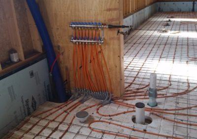 radiant floor heat for a residential garage 2